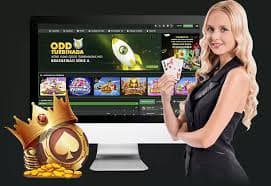 Pengguna membaca ketentuan VIP di ponsel